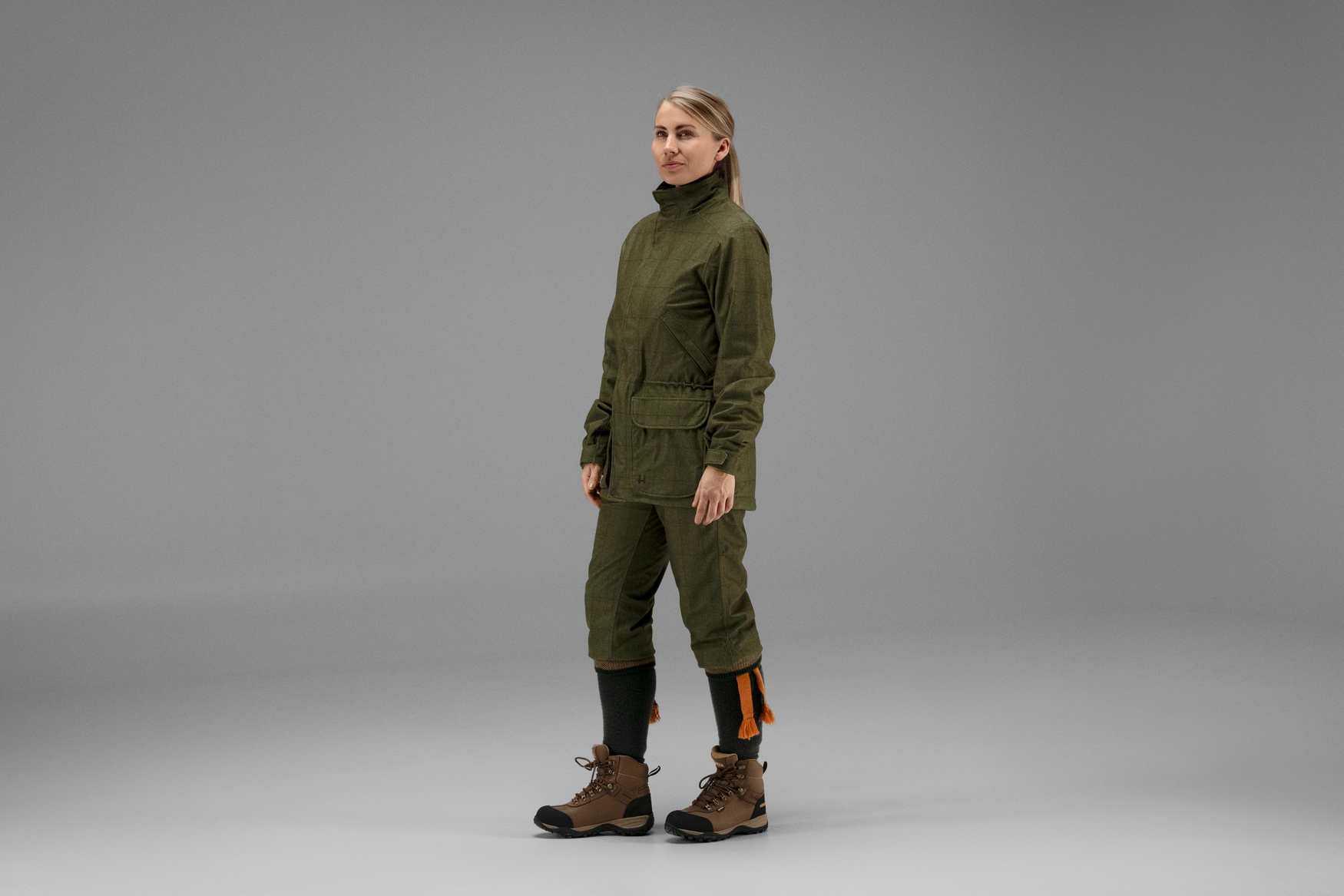 Stornoway Shooting Lady jakke - Willow green