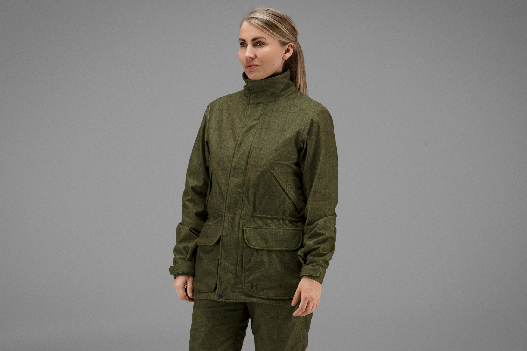 Stornoway Shooting Lady jakke - Willow green