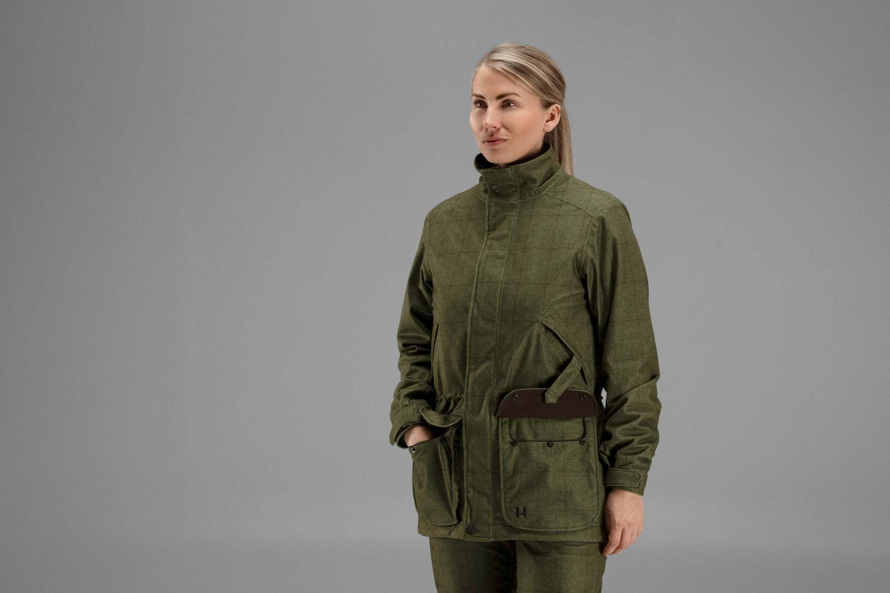 Stornoway Shooting Lady jakke - Willow green