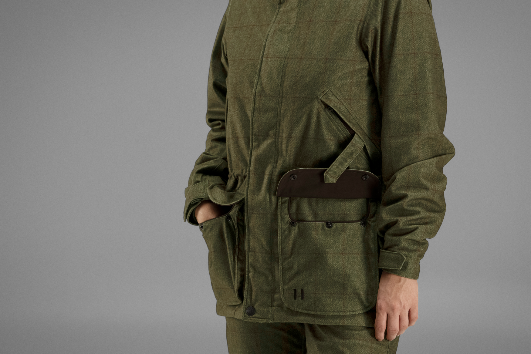 Stornoway Shooting Lady jakke - Willow green