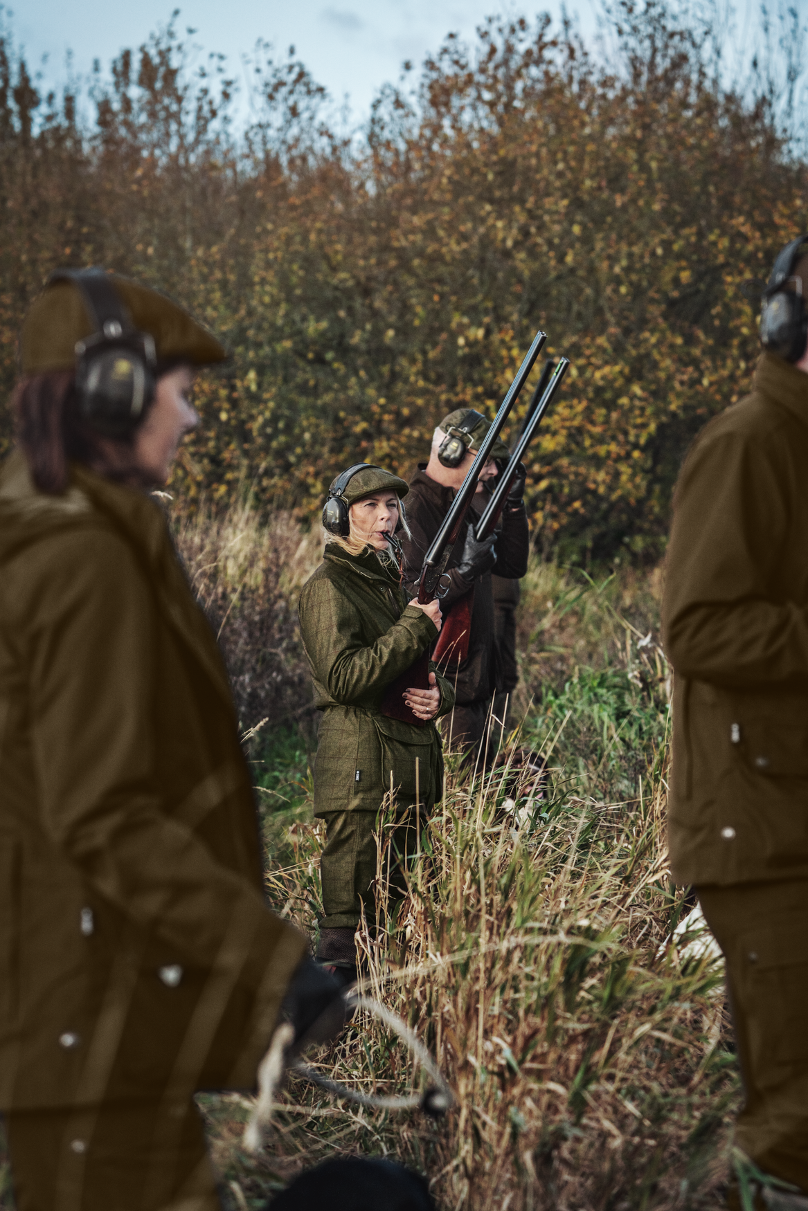 Stornoway Shooting Lady jakke - Willow green