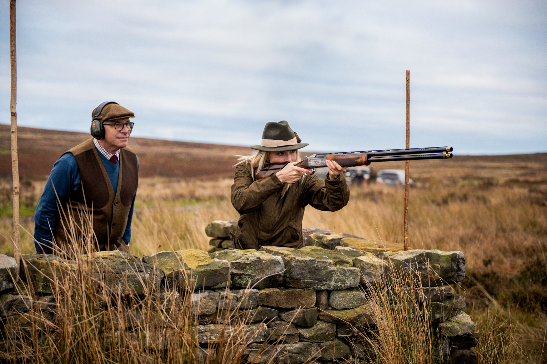 Stornoway Shooting Lady jakke - Willow green