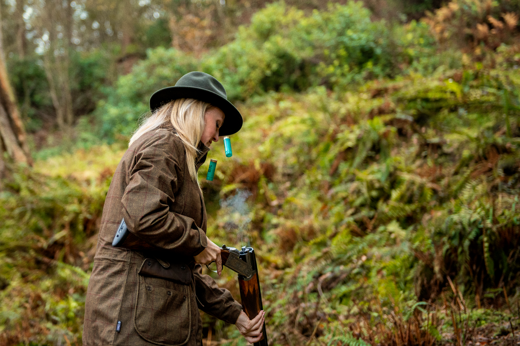 Stornoway Shooting Lady jakke - Willow green