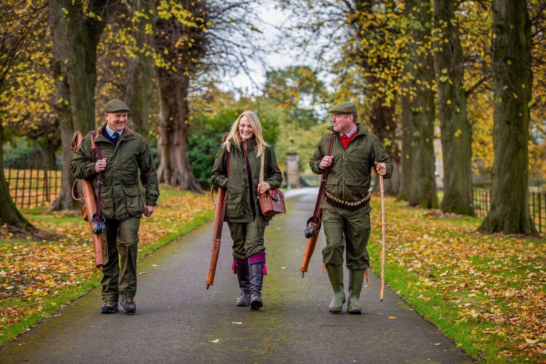 Stornoway Shooting Lady jakke - Willow green