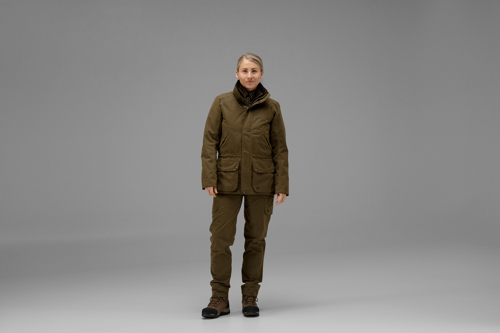 Retrieve Lady jakke - Warm olive