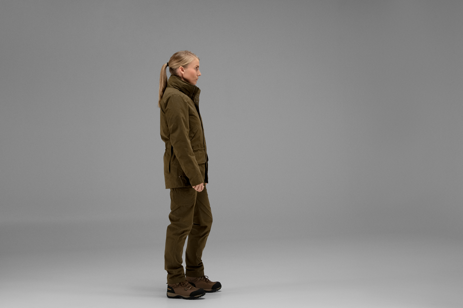Retrieve Lady jakke - Warm olive