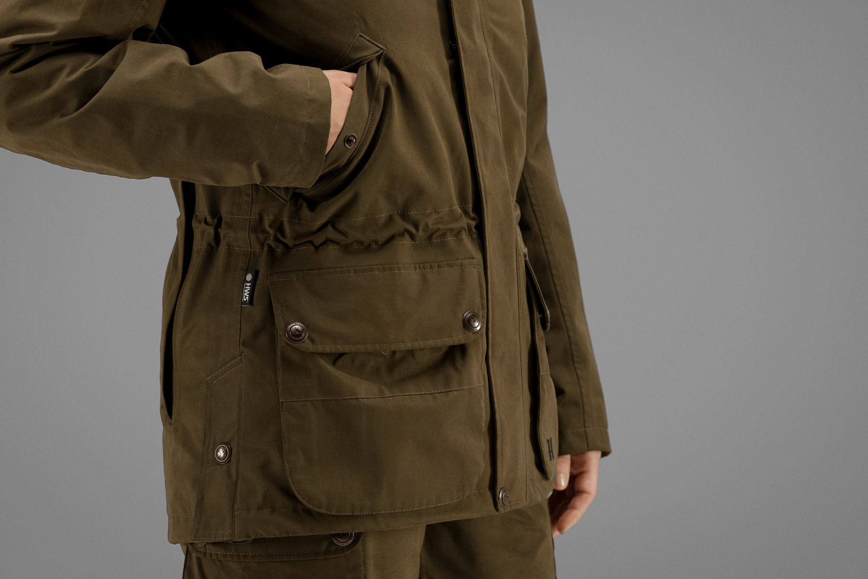 Retrieve Lady veste - Warm olive