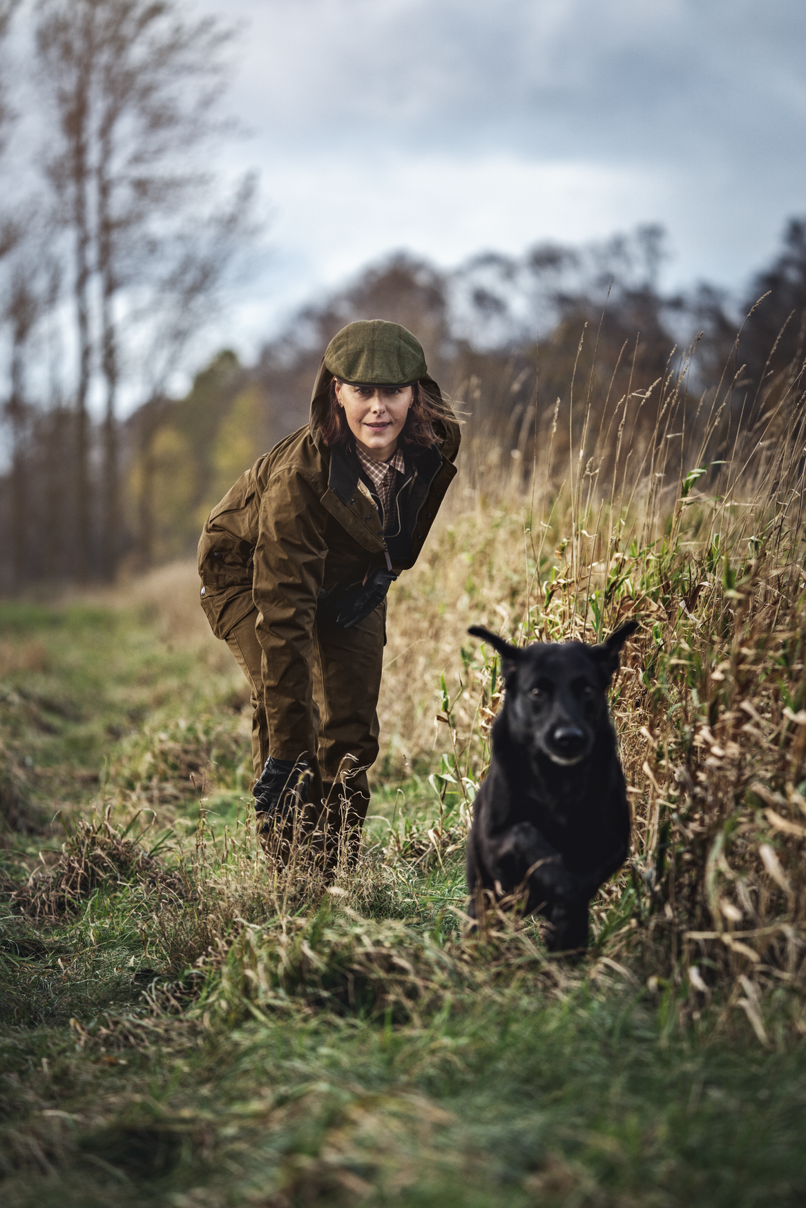 Retrieve Lady jakke - Warm olive