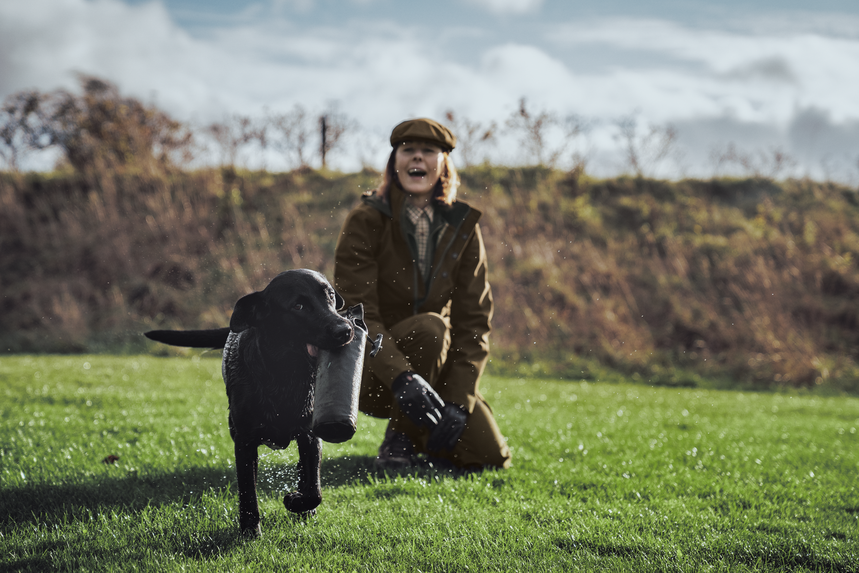 Retrieve Lady veste - Warm olive