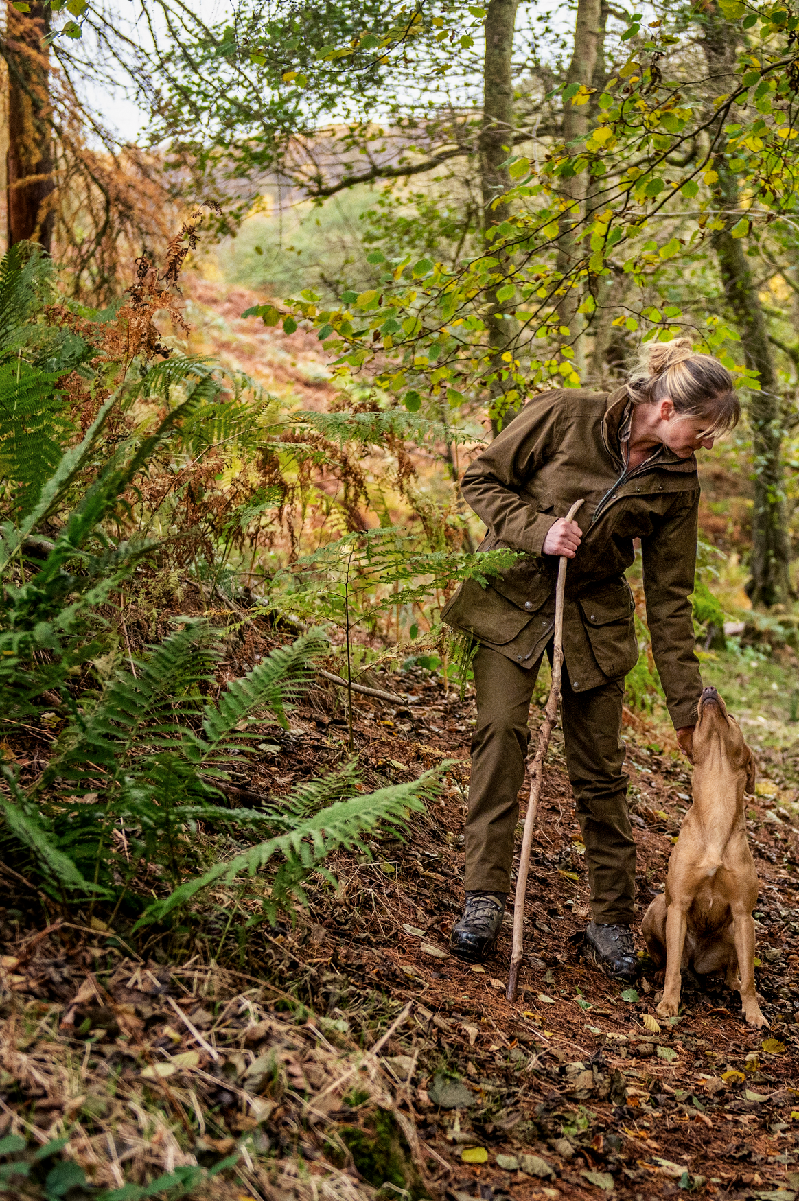 Retrieve Lady veste - Warm olive