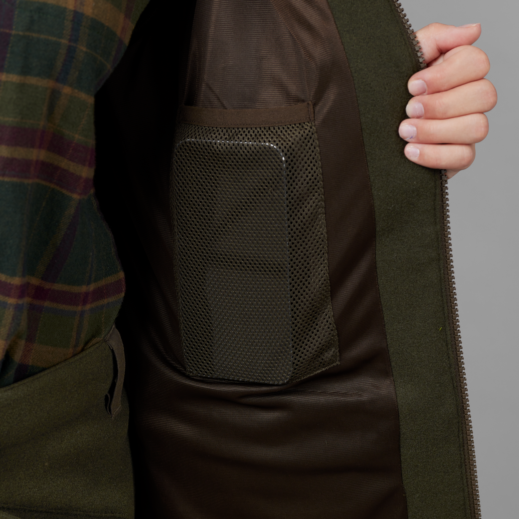 Metso Hybrid Jacke Women - Willow green