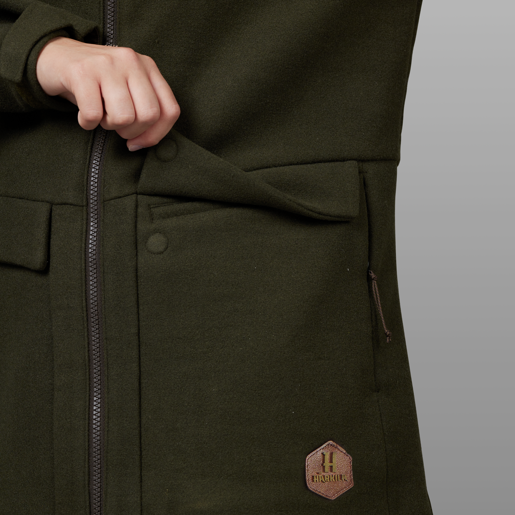 Metso Hybrid Jacke Women - Willow green