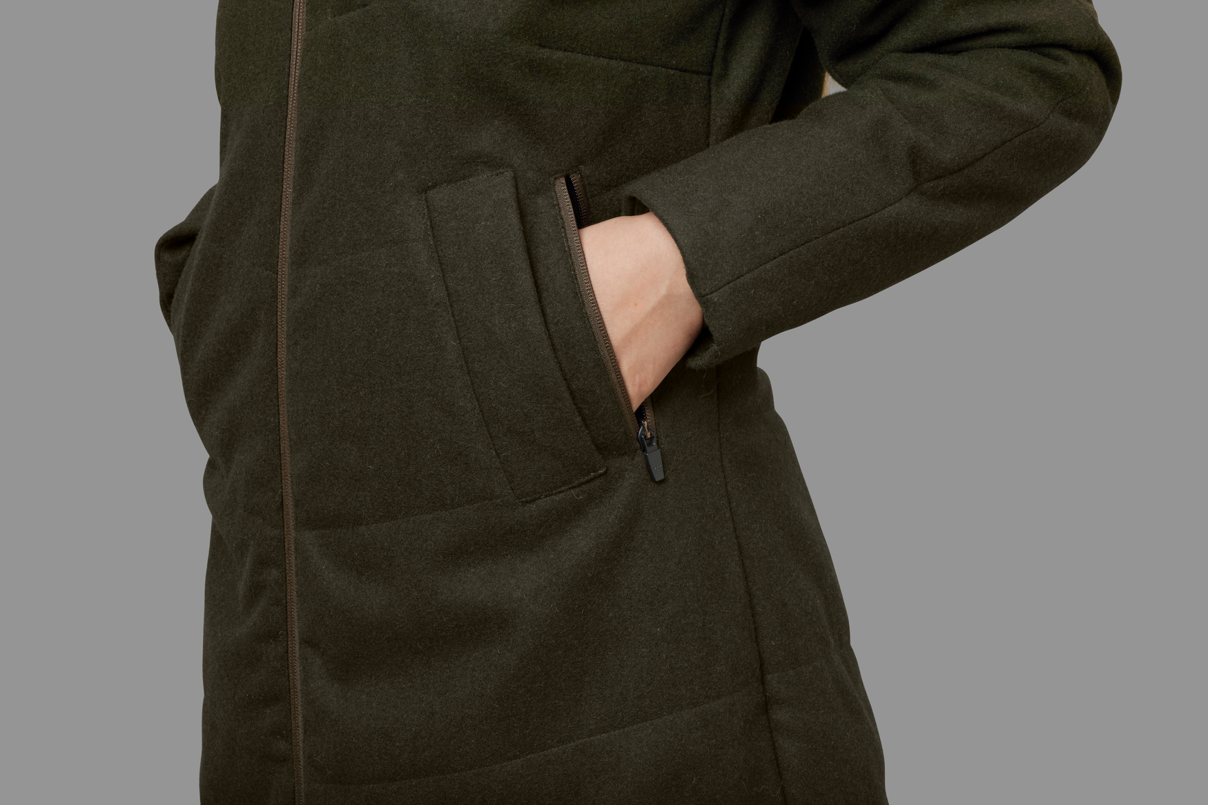 Metso Winter jacket Women - Willow green