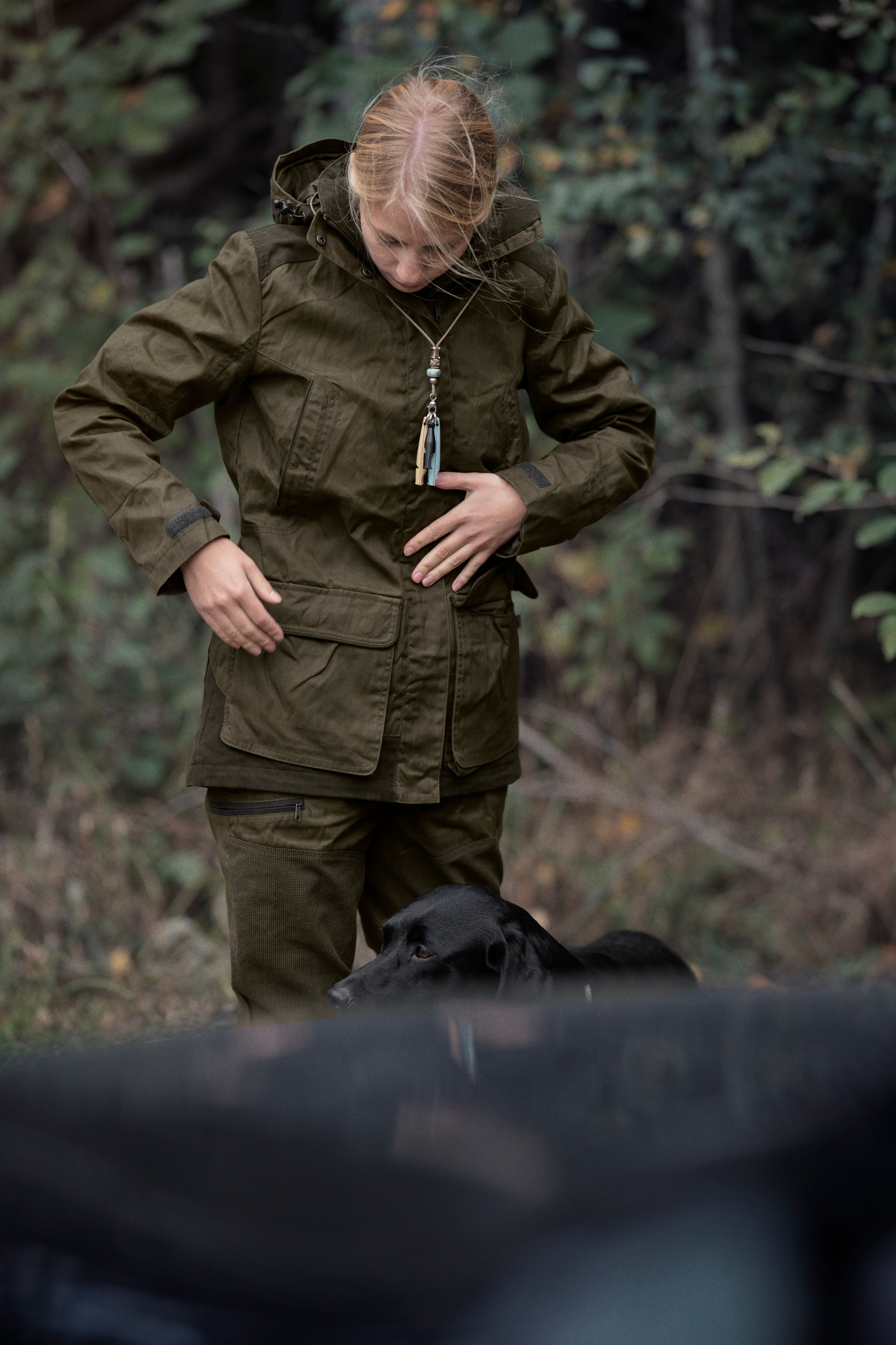 Key-Point Lady jacket - Pine green