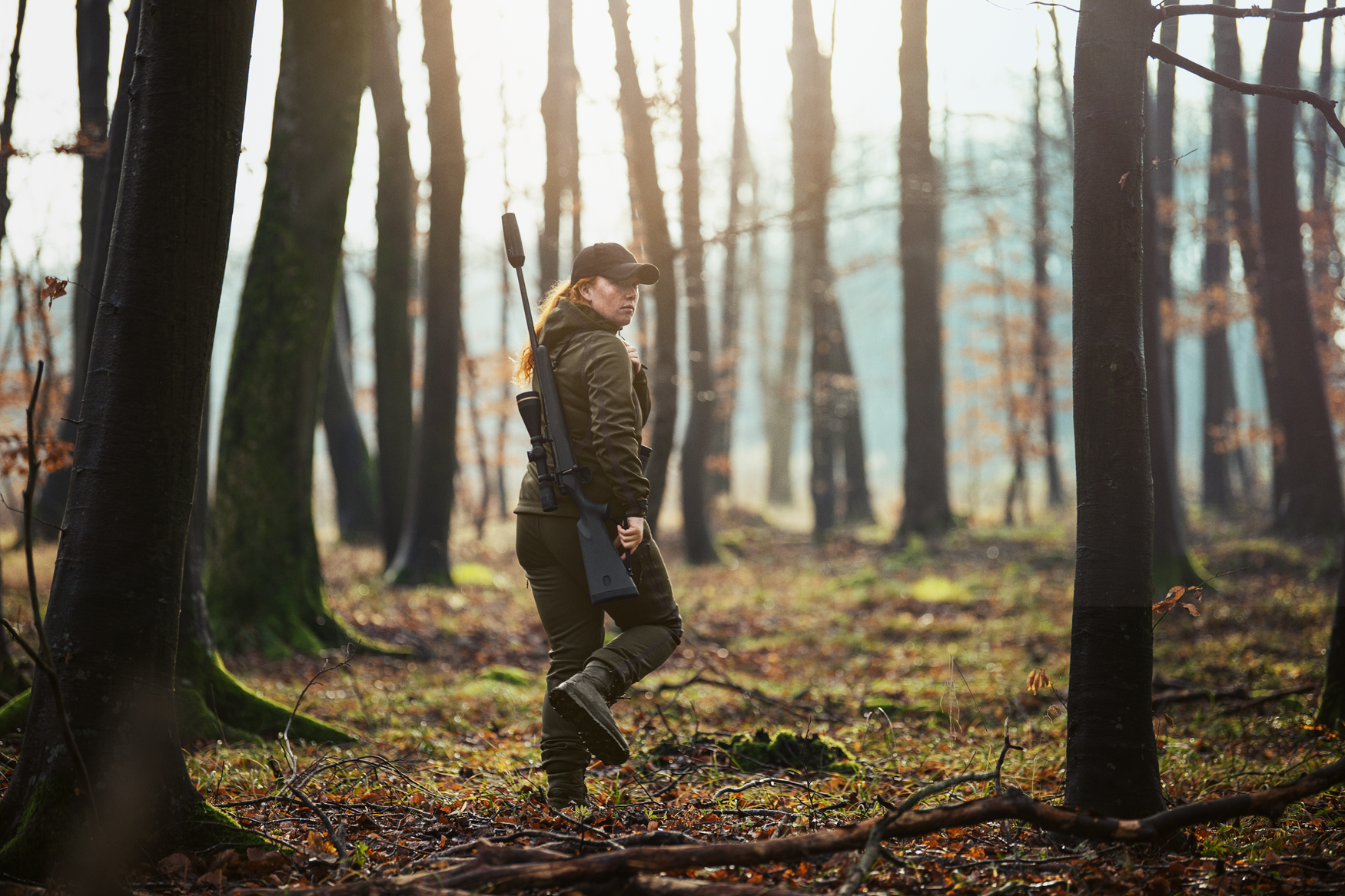 Veste Hawker Advance Women - Pine green
