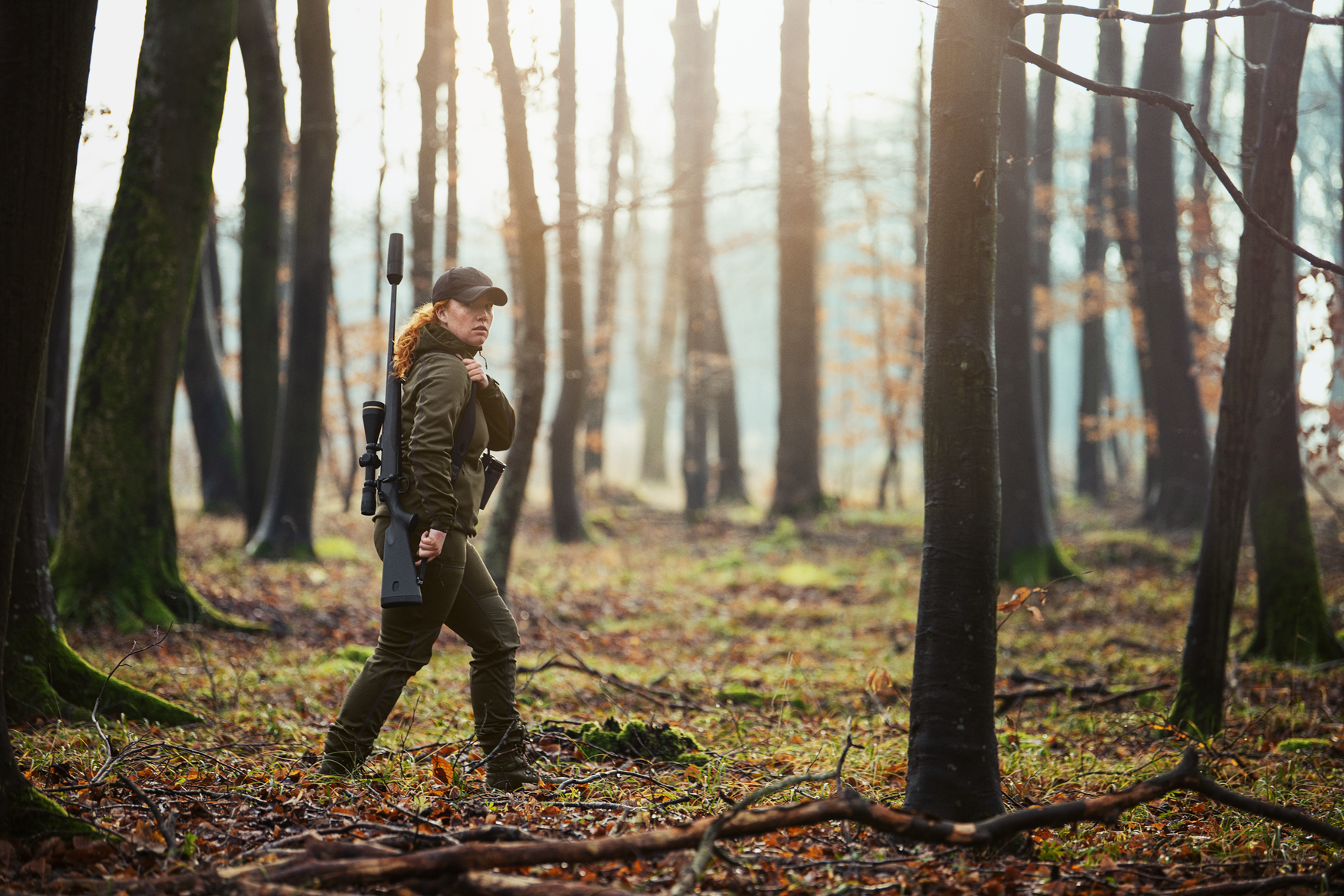 Veste Hawker Advance Women - Pine green