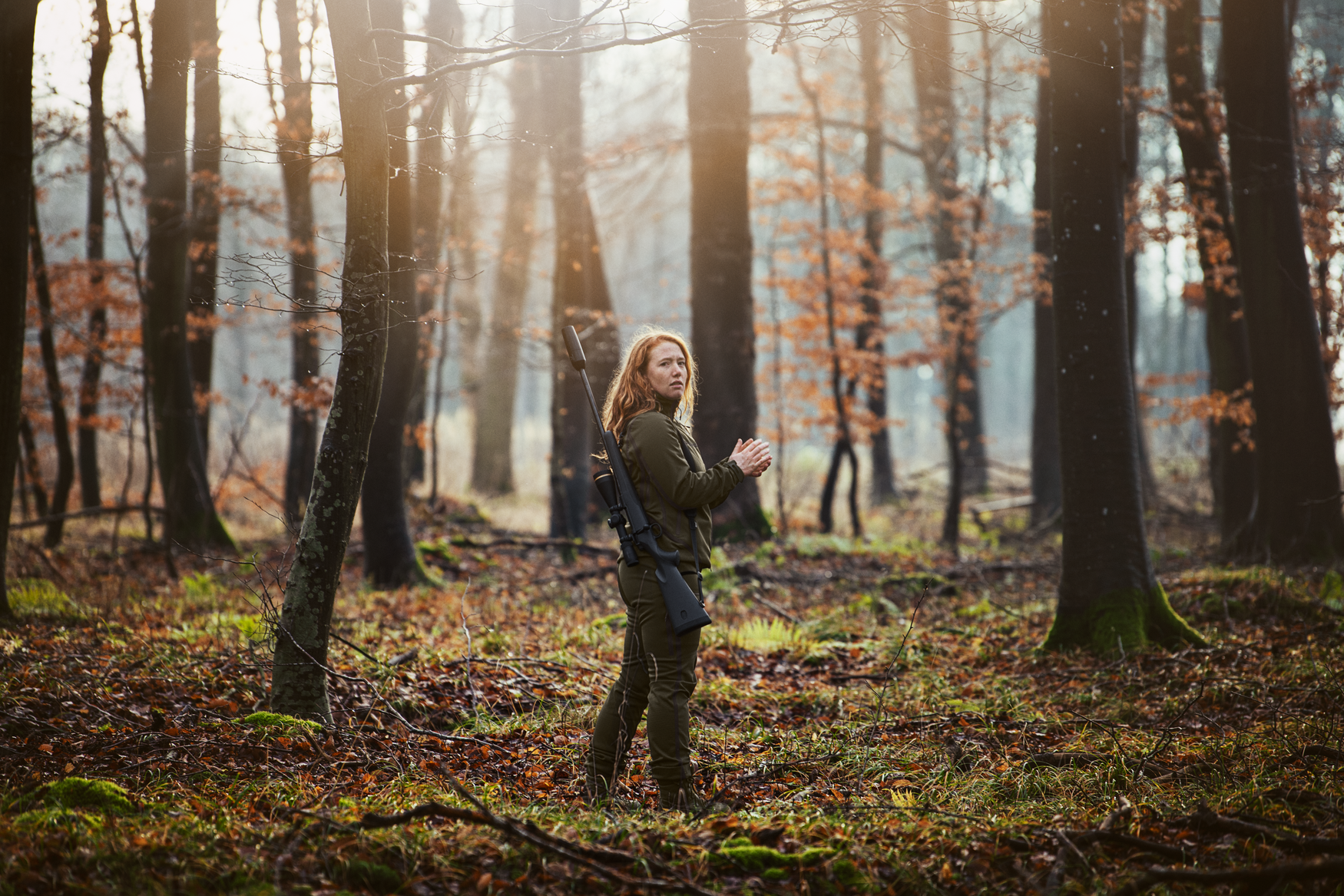 Veste Hawker Advance Women - Pine green