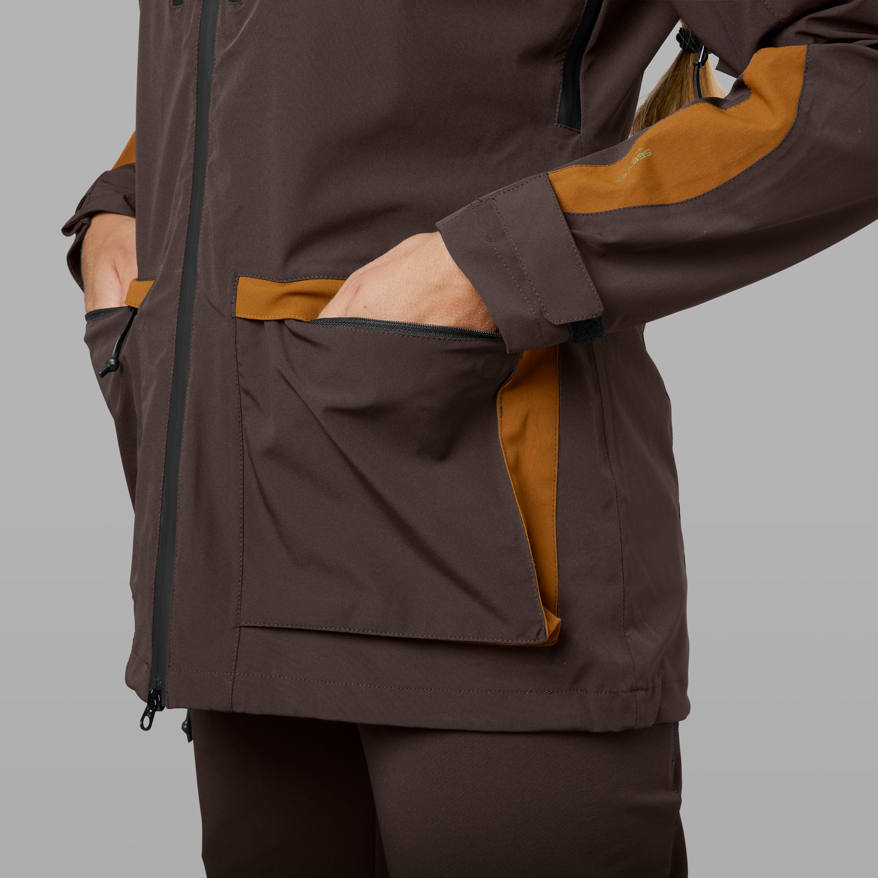 Dog Active jacket Women - Dark brown