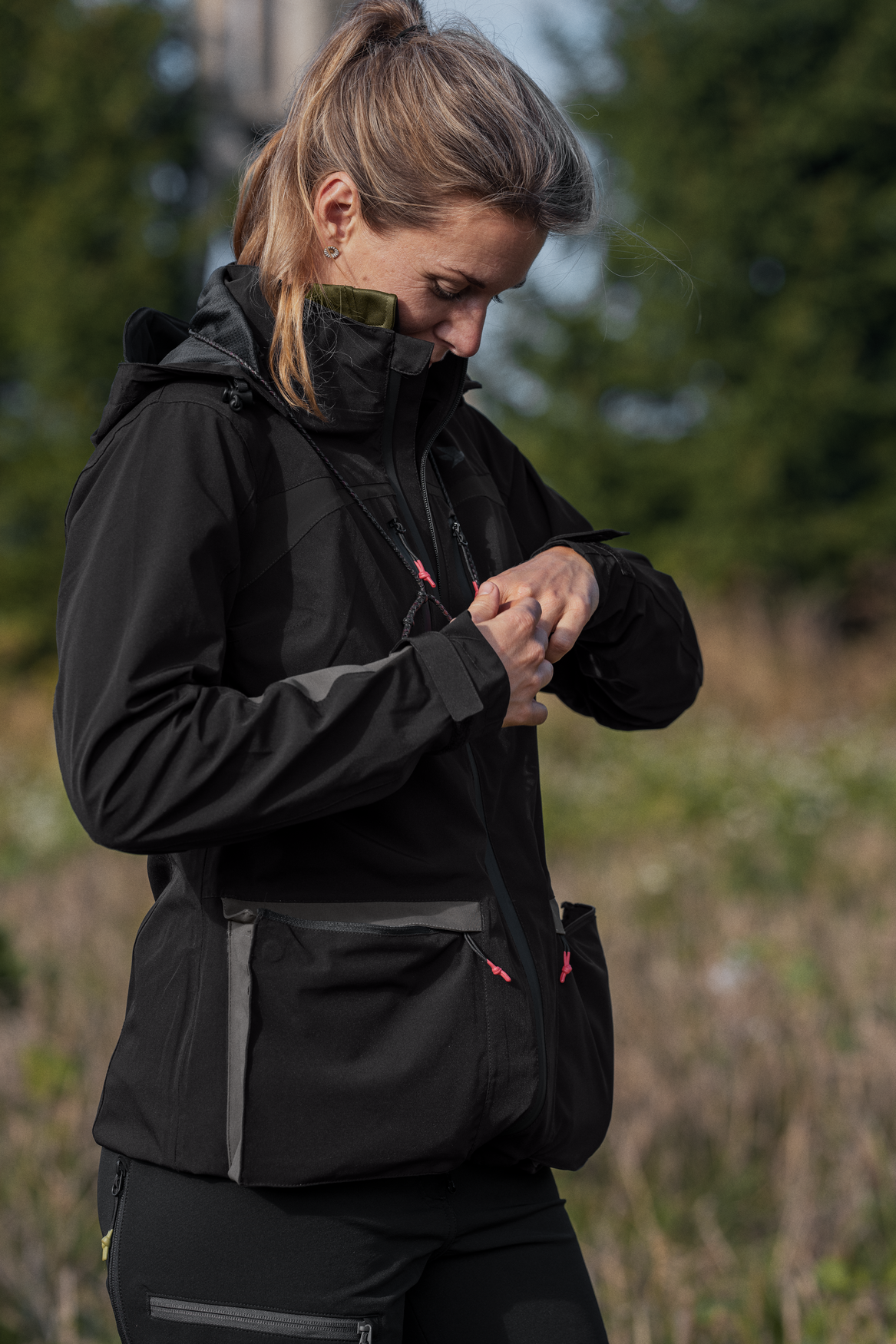 Dog Active jacket Women - Meteorite