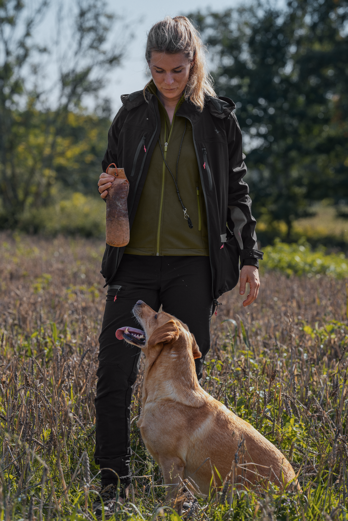 Dog Active jacket Women - Meteorite