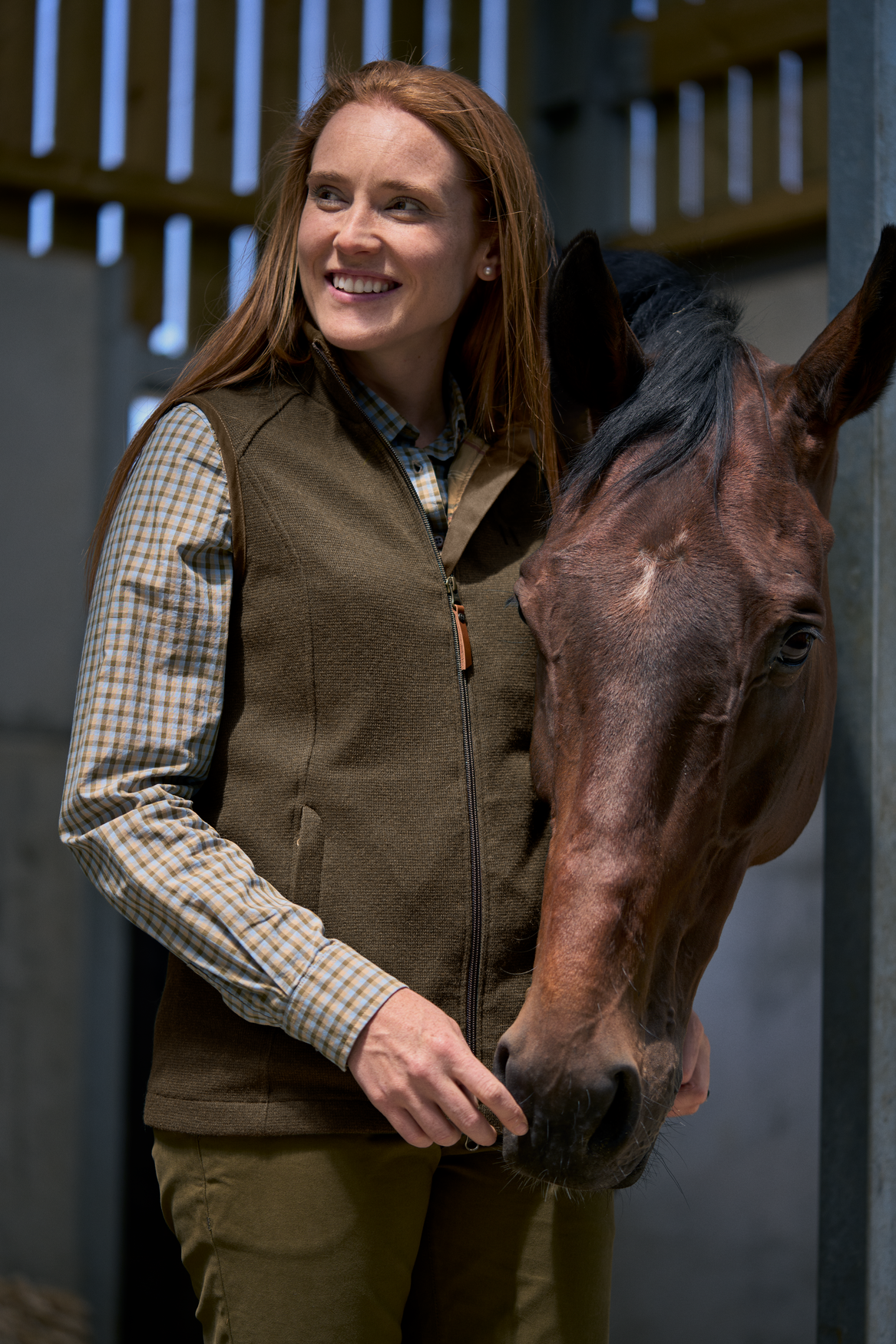Sandhem Pro vest til kvinder - Forest green