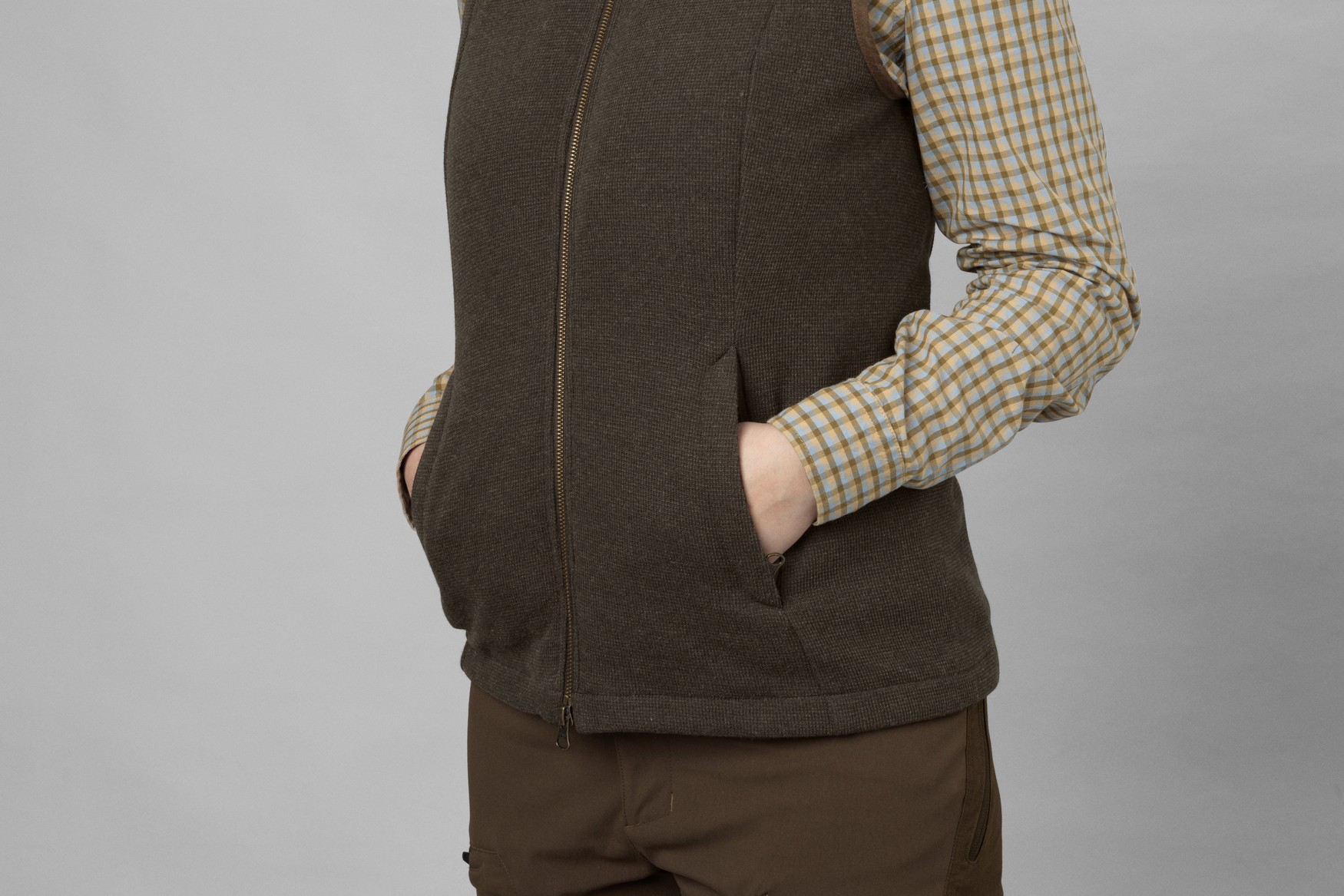 Sandhem Pro waistcoat Women - Willow green