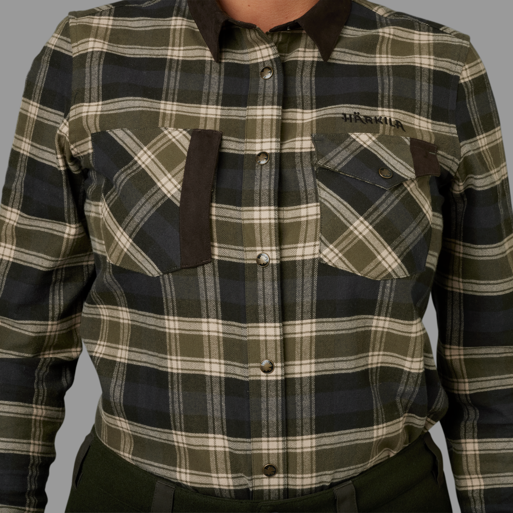 Aivak L/S skjorte Women - Olive