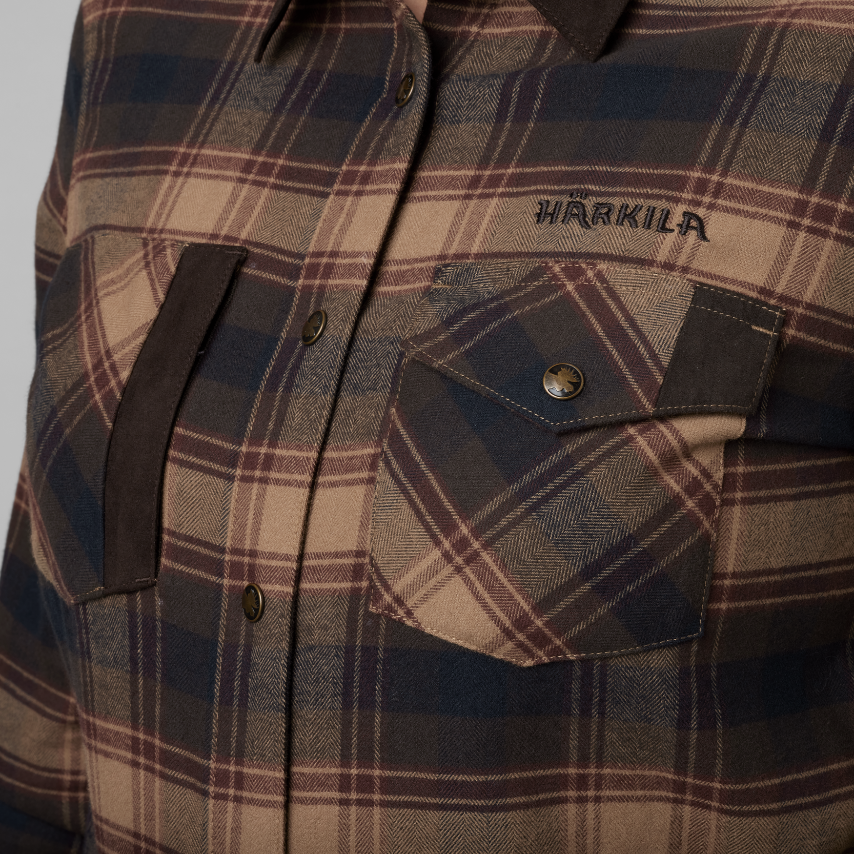 Chemise Aivak L/S Women - Burgundy