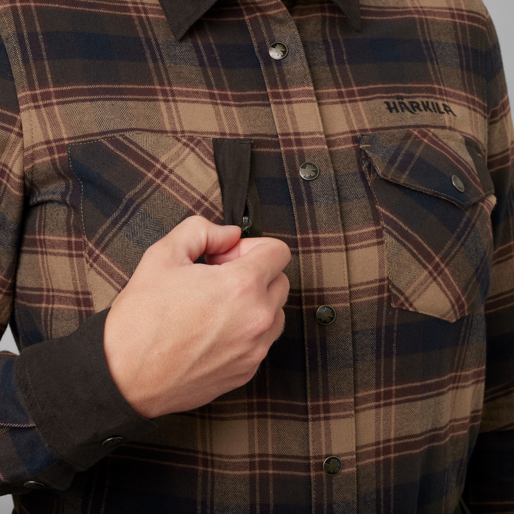 Aivak L/S shirt Women - Burgundy