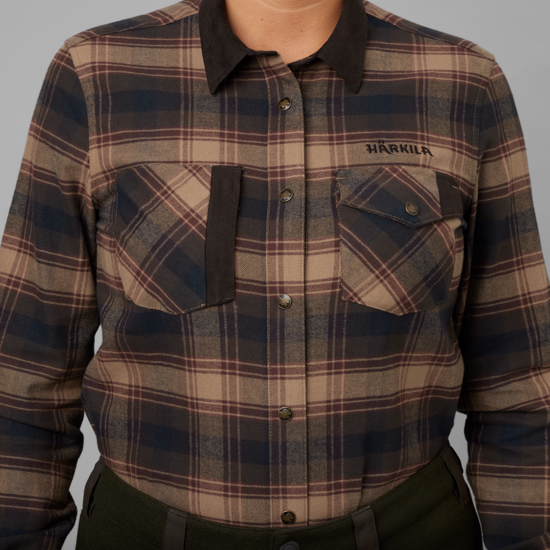 Aivak L/S shirt Women - Burgundy