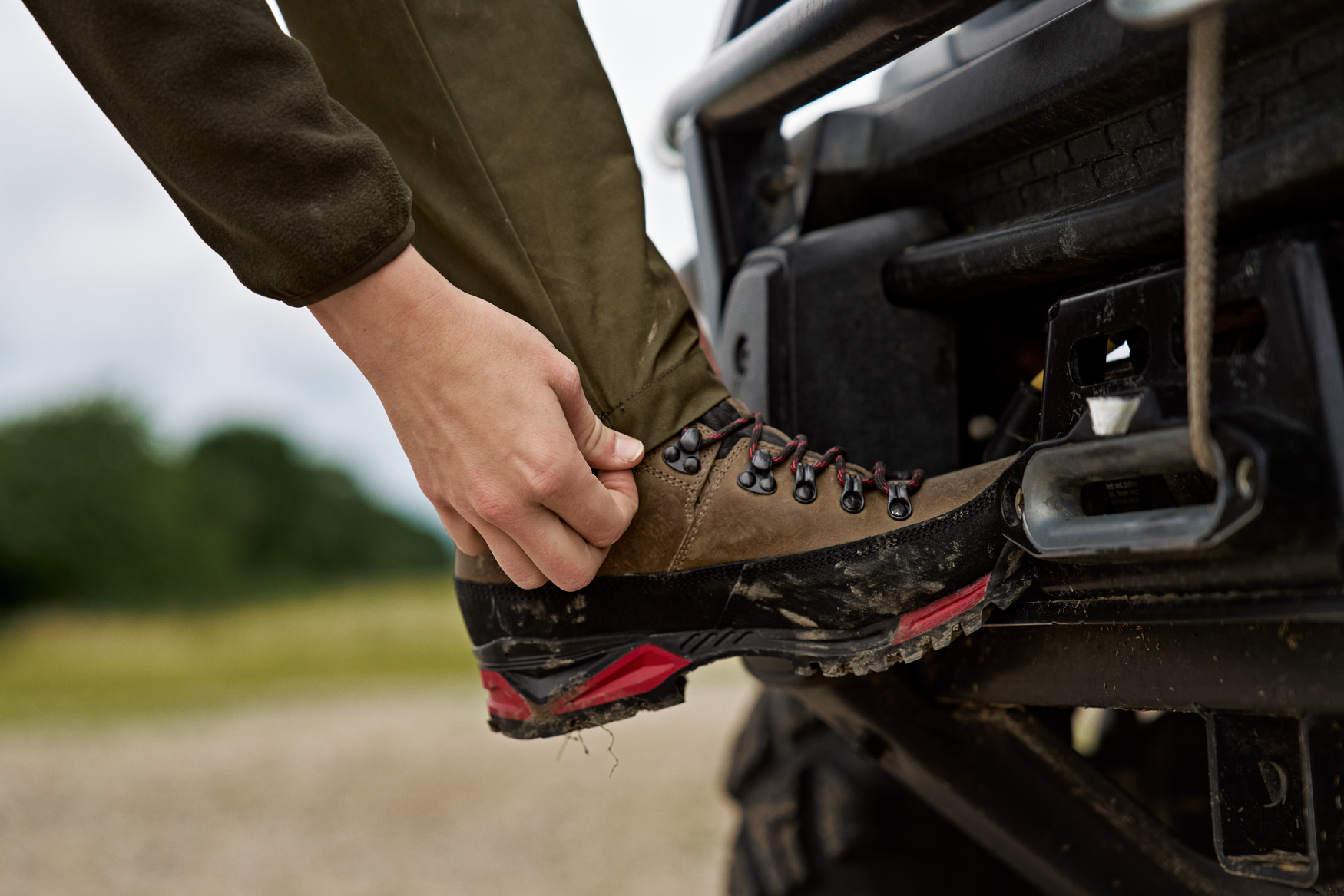 Härkila Fjell Hose Women - Dark olive/Willow green