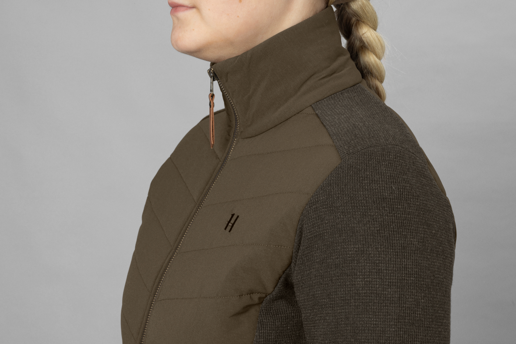 Sandhem Pro isoleret cardigan til kvinder - Willow green
