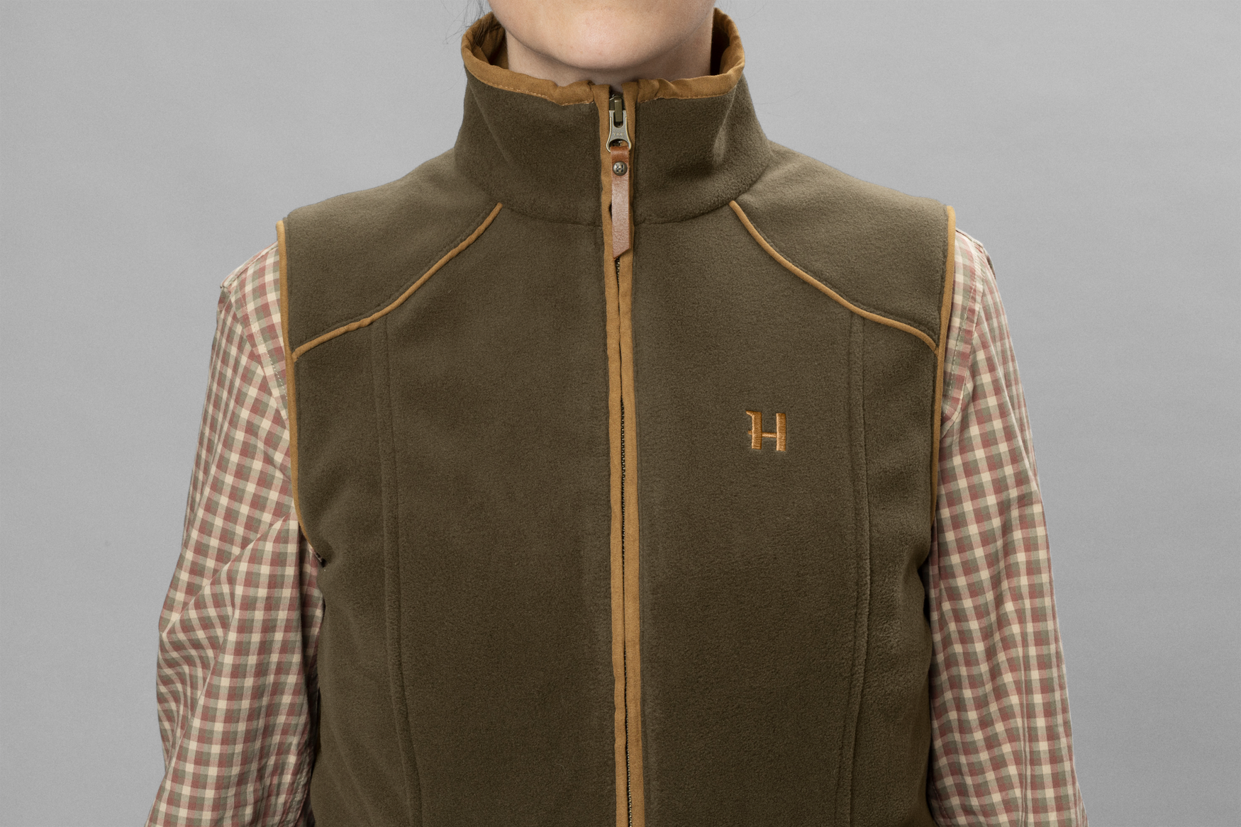 Sandhem 200 waistcoat Women - Willow green