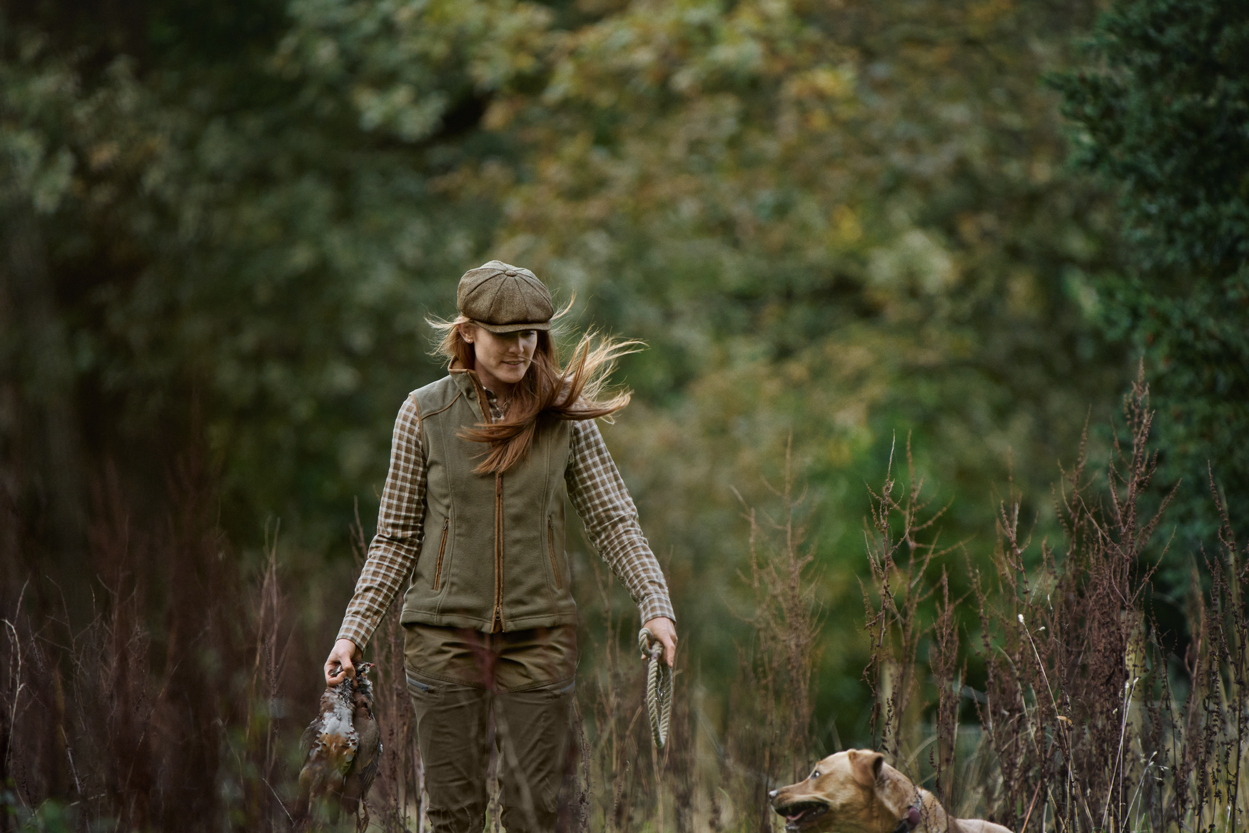 Sandhem 200 waistcoat Women - Grape leaf