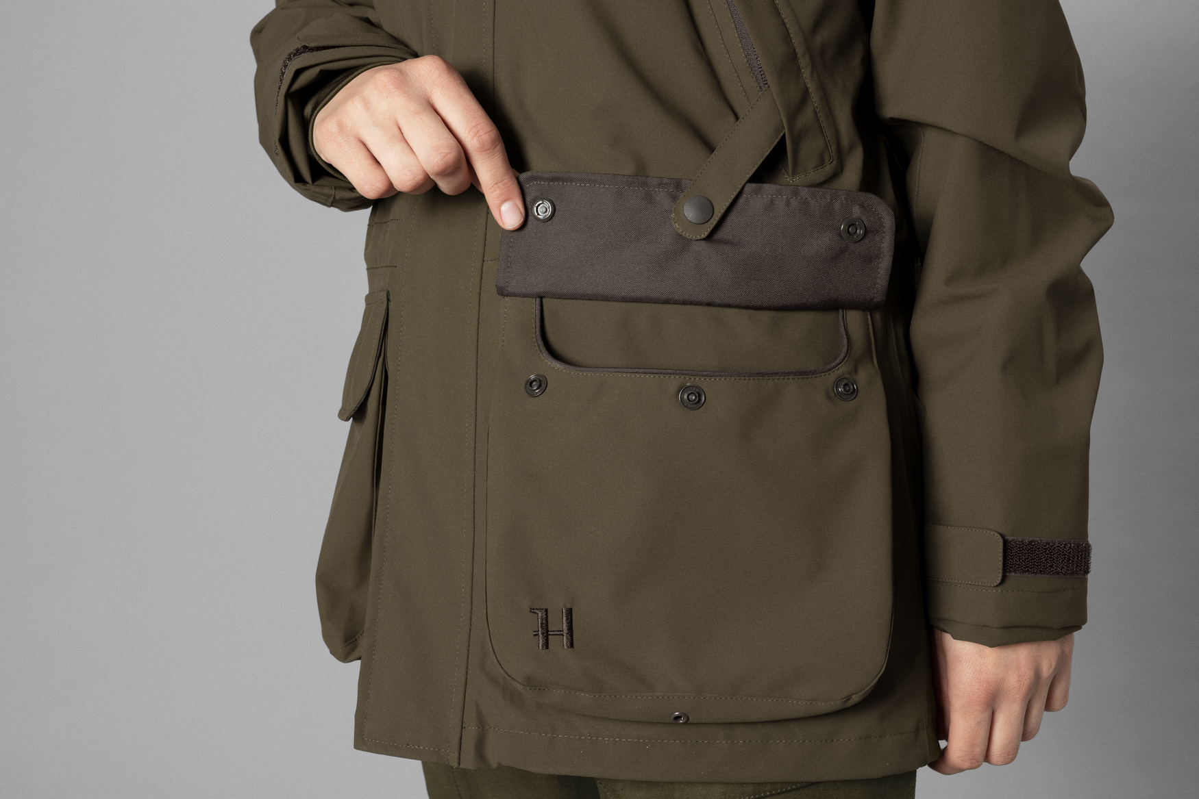 Orton tech HWS jakke Women - Willow green