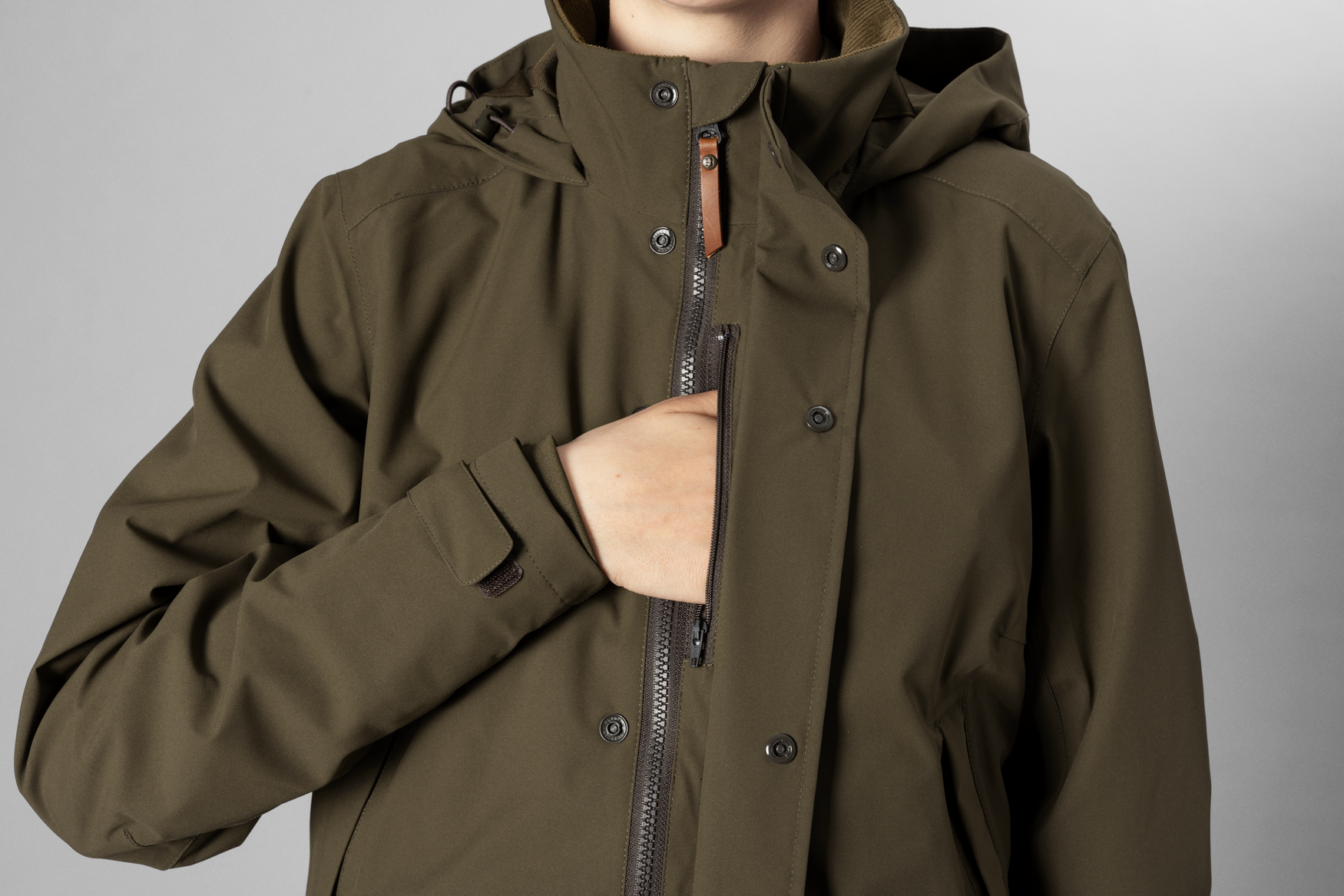 Orton Tech HWS Jacke Women - Willow green