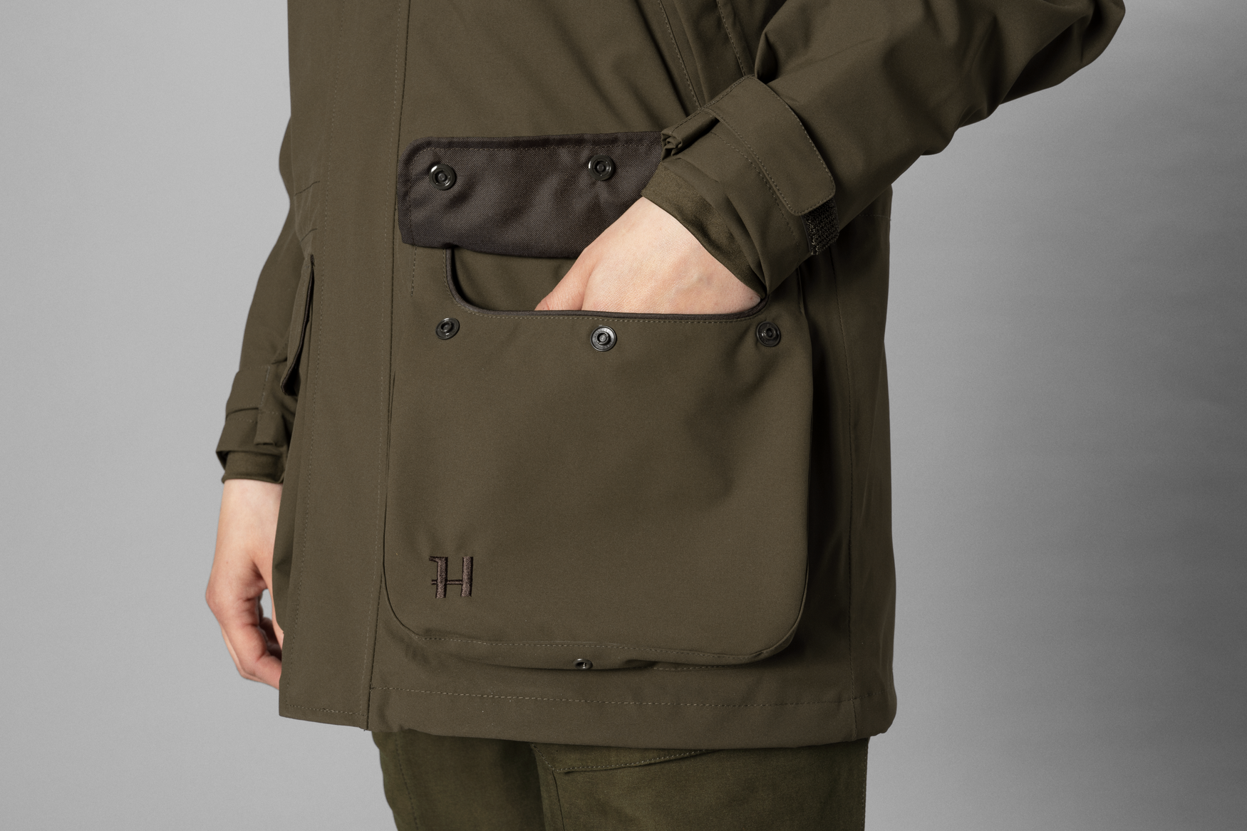 Orton tech HWS jakke Women - Willow green
