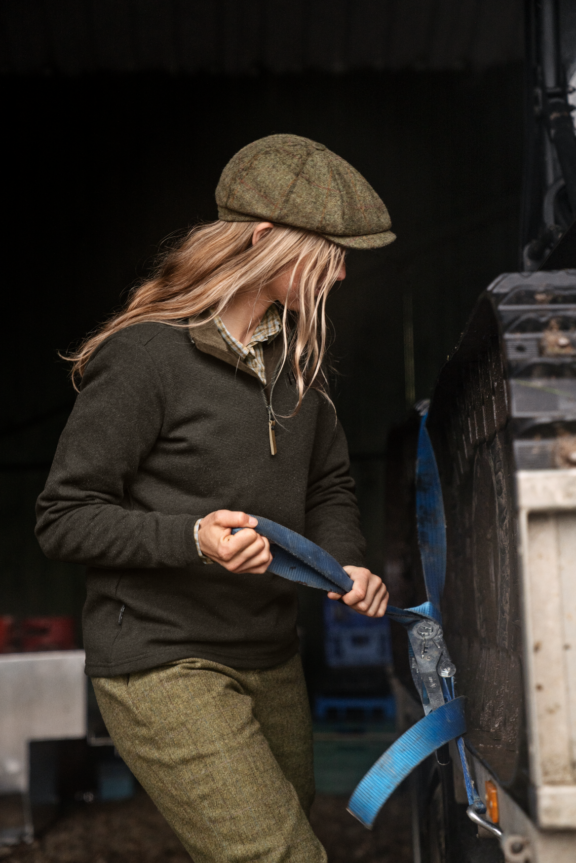 Sandhem Pro HSP pullover til kvinder - Willow green