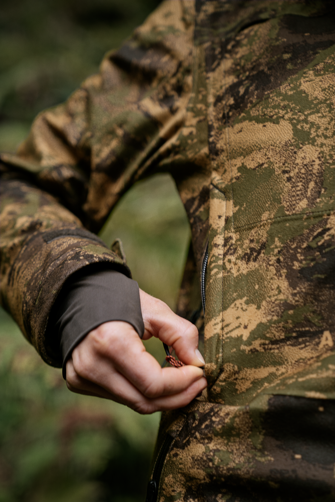 Deer Stalker camo HWS jakke til kvinder - AXIS MSP®Forest