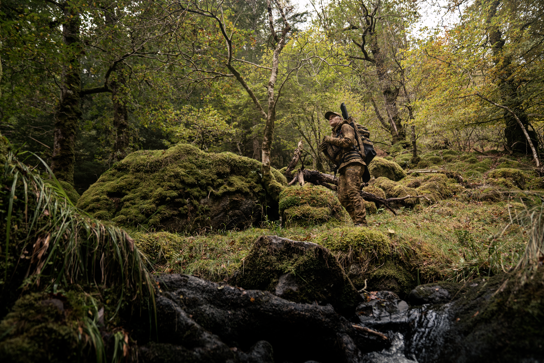 Deer Stalker camo HWS jakke til kvinder - AXIS MSP®Forest