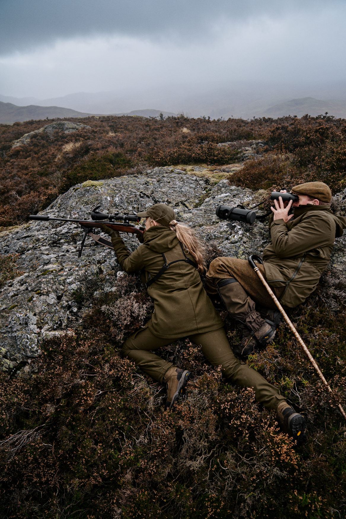 Pro Hunter GTX Jacke Women - Willow green