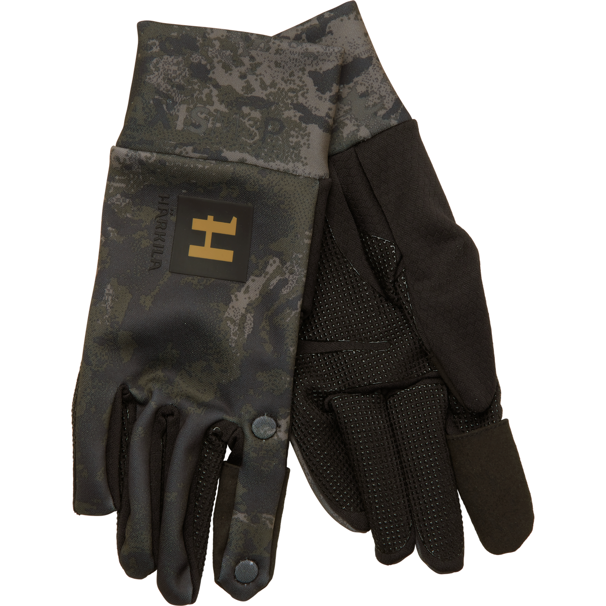 Härkila NOCTYX Camo Fleecehandschuhe - AXIS MSP®Black