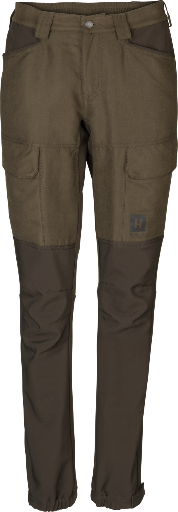Härkila Scandinavian bukser til kvinder - Willow green/Deep brown