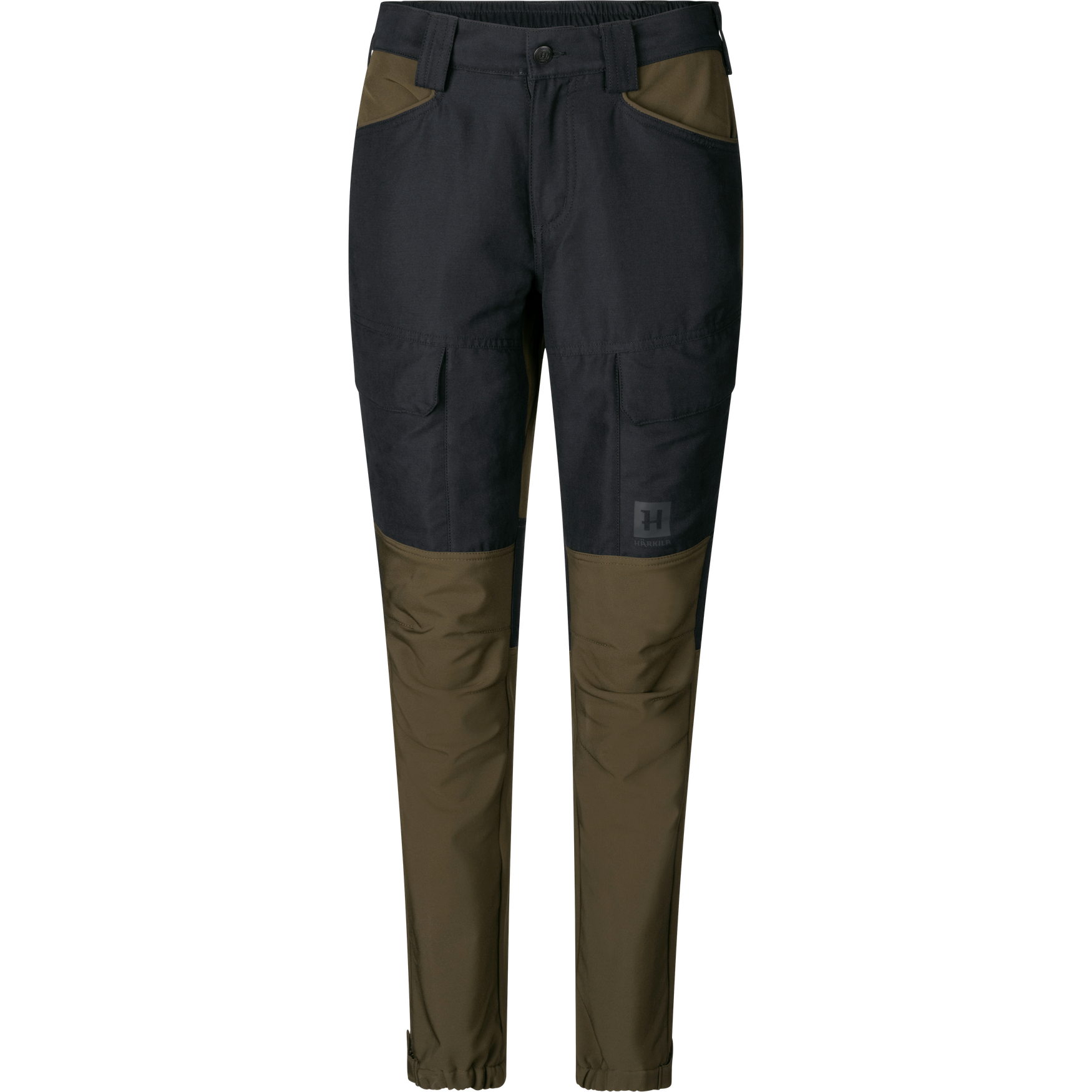 Härkila Scandinavian bukser til kvinder - Willow green/Deep well purple