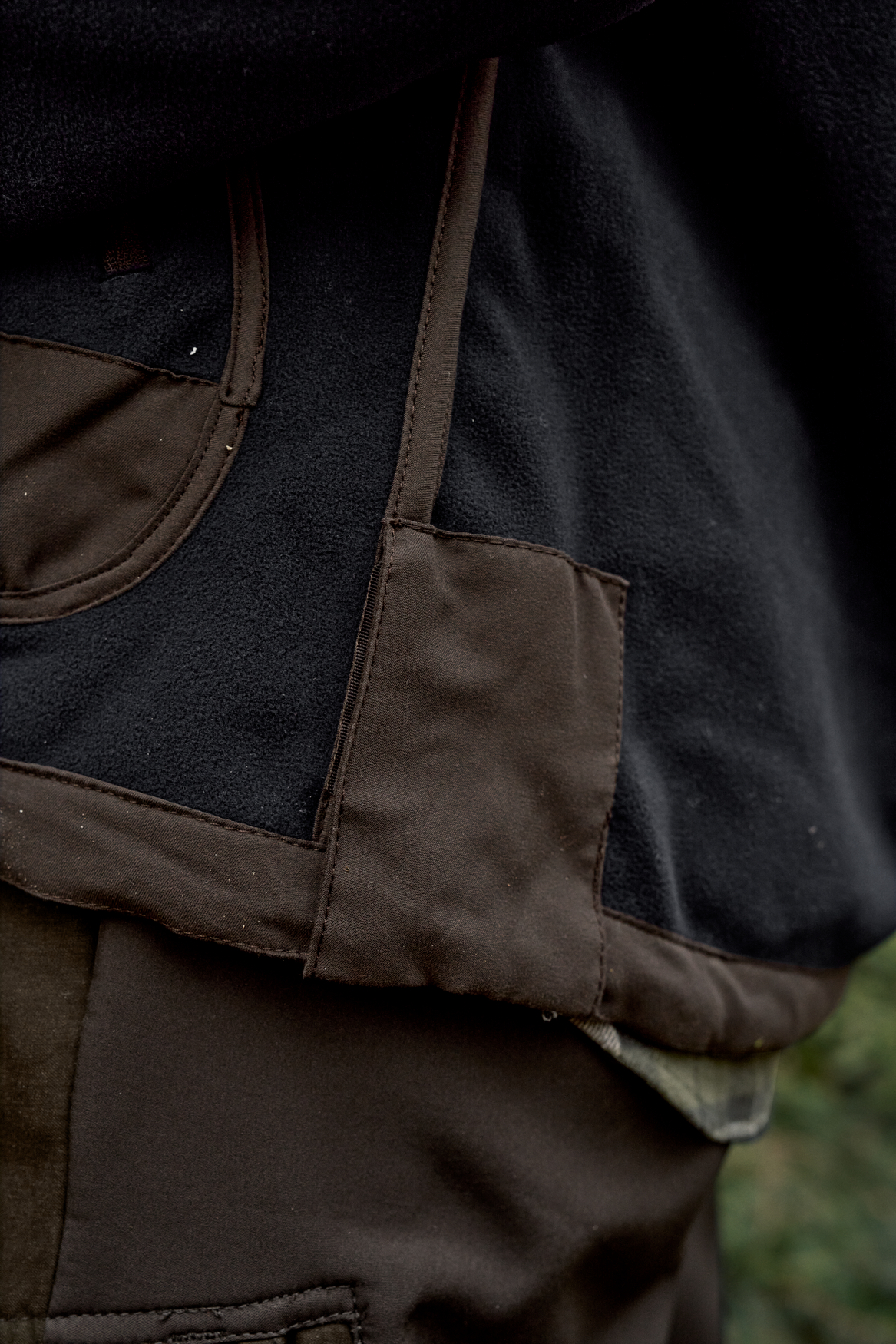 Kamko Fleece Kvinder - Willow green/Deep well purple