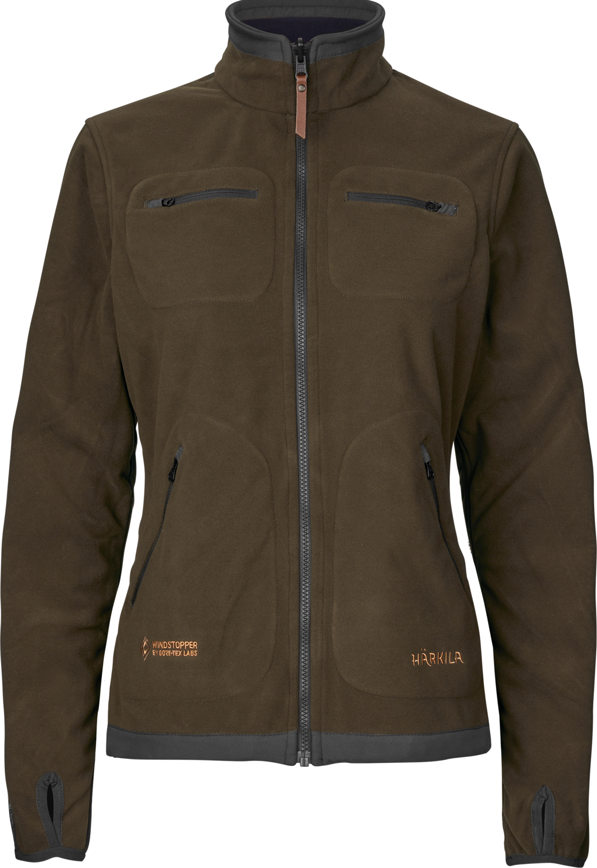 Kamko Fleece Kvinder - Willow green/Deep well purple