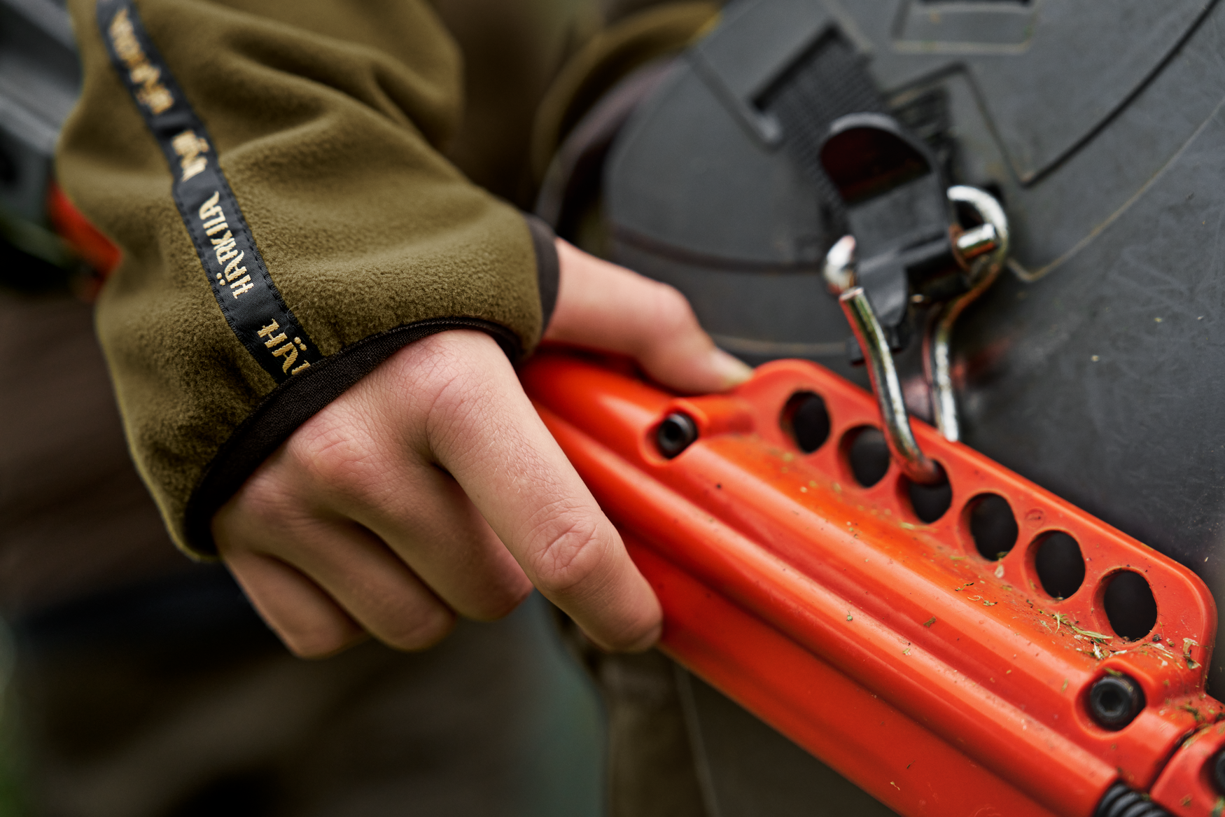 Kamko Fleece Femmes - Dark olive/Arabian spice