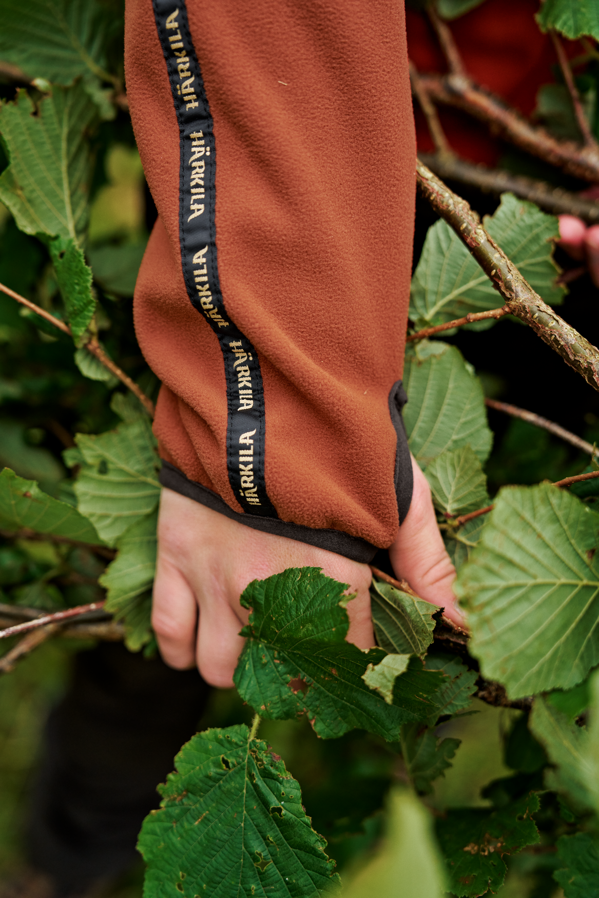 Kamko fleece Women - Dark olive/Arabian spice