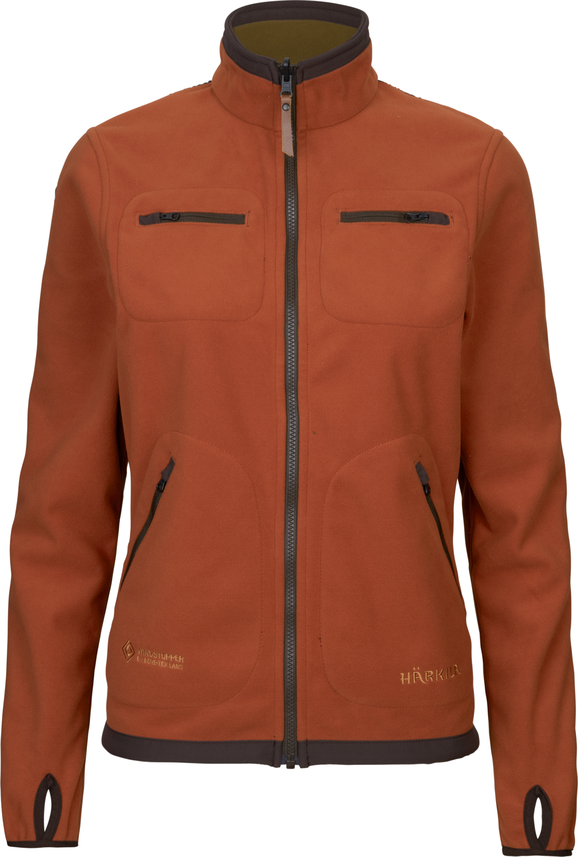 Kamko Fleece Kvinder - Dark olive/Arabian spice