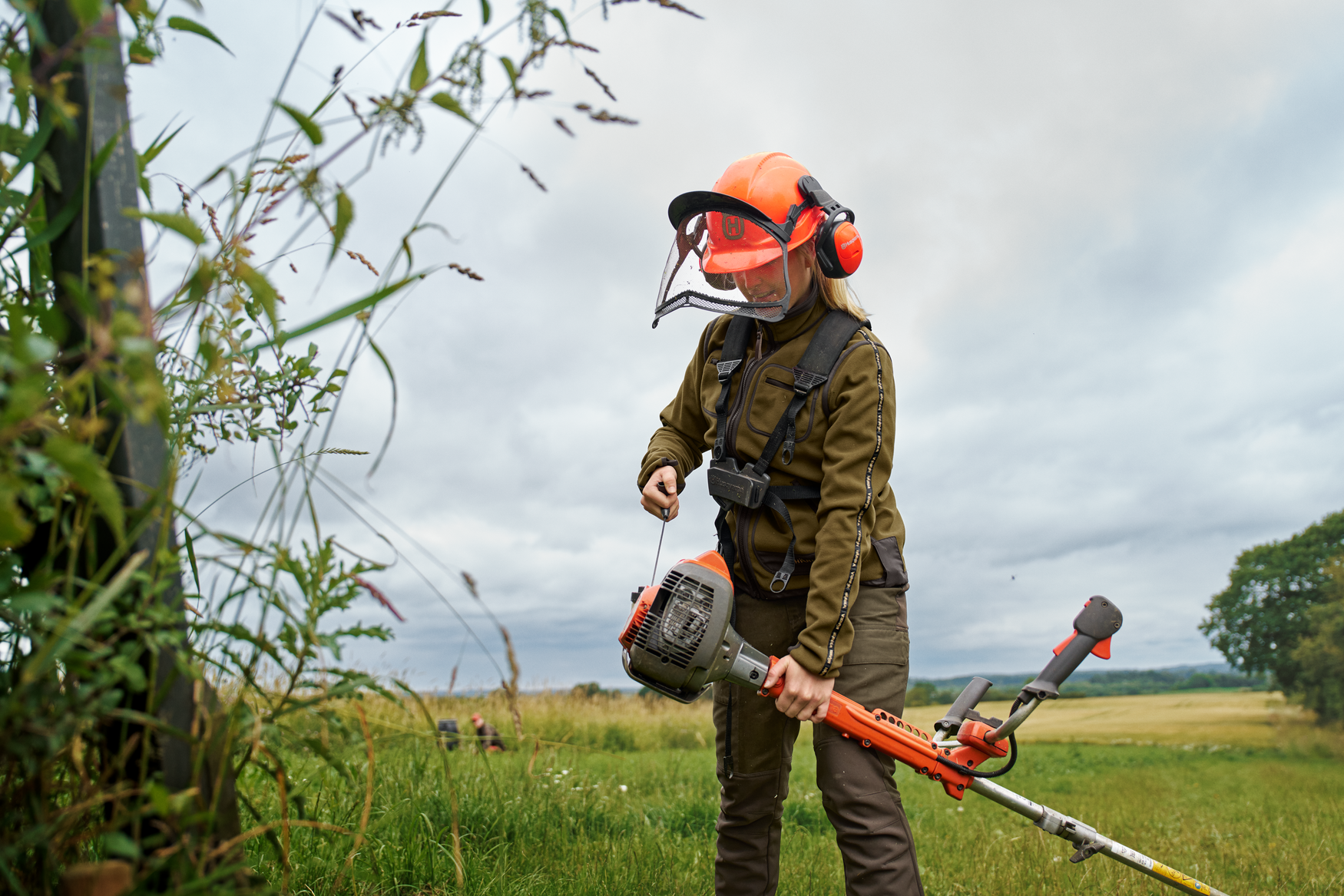 Kamko Fleece Femmes - Dark olive/Arabian spice